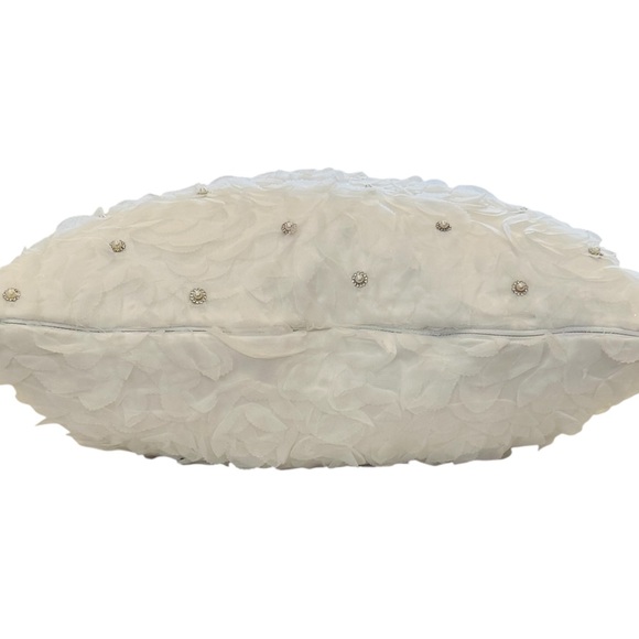 Celeste Rose Crystal Embellished Pillow